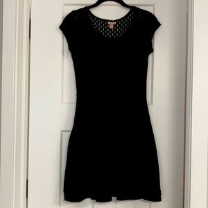Black casual dress